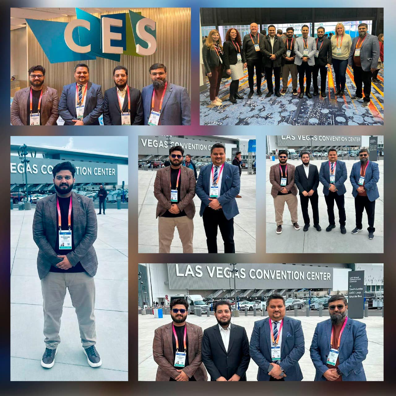 Khawaja Mohammad Owais at CES Las Vegas
