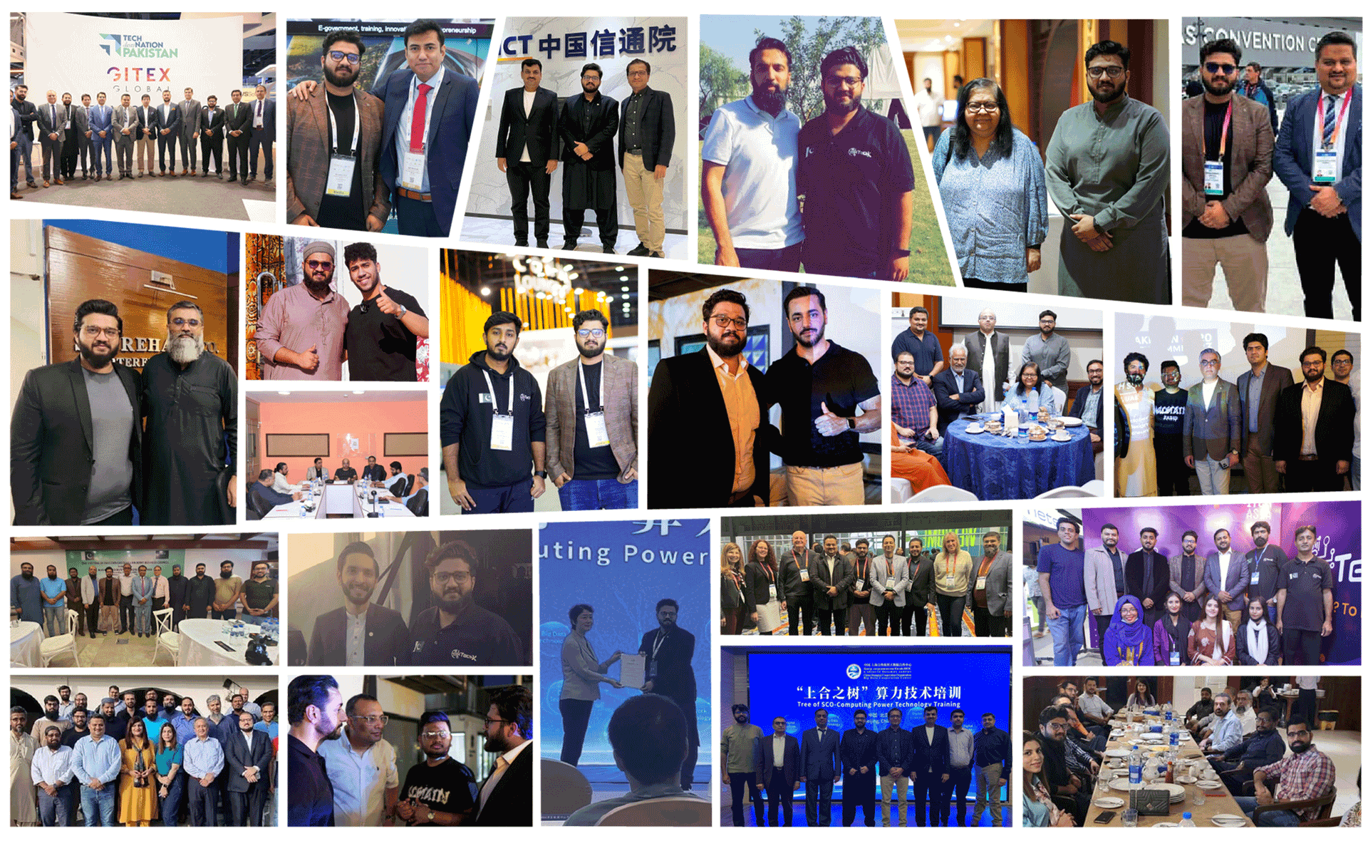 Khawaja Mohammad Owais at international delegation events